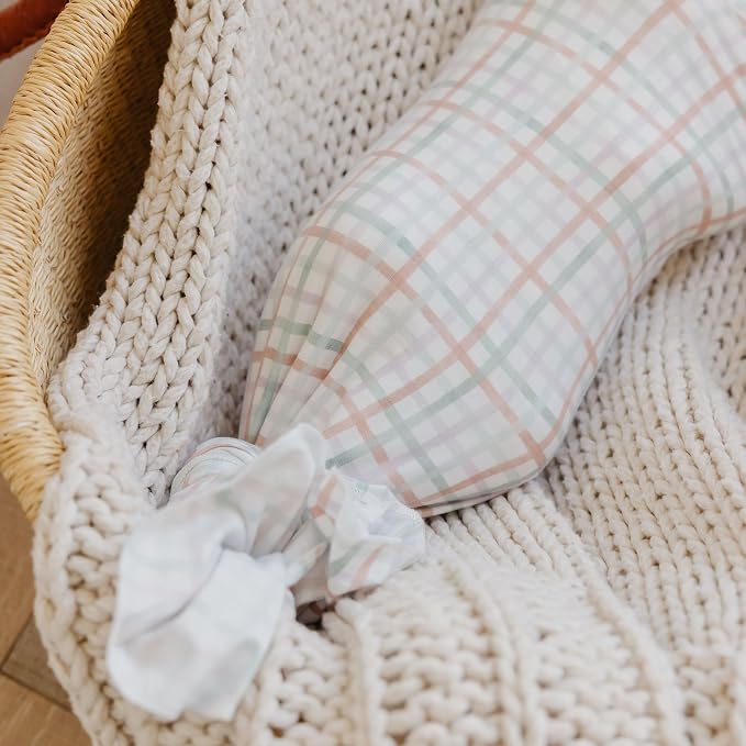 Copper Pearl Swaddle Blankets for Newborns | Soft Stretchy Receiving Blankets - Image 5