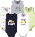 Hudson Baby Unisex Baby Cotton Sleeveless Bodysuits by HudsonBaby