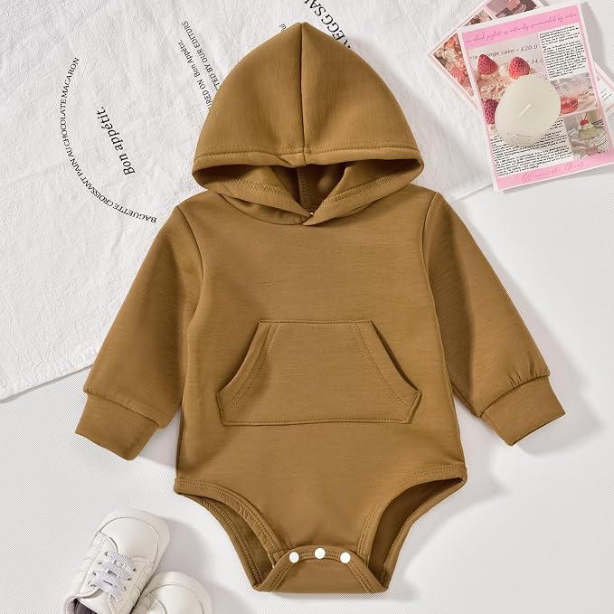 Aalizzwell Infant Baby Winter Hoodie Outfit - Image 2