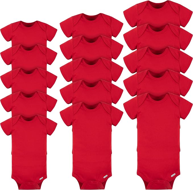 Gerber Unisex Baby 15 Piece Onesies Bodysuit Multi Size Pack by Gerber