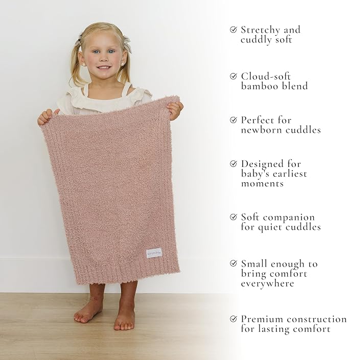 Saranoni Bamboni Baby Blanket | Luxury Plush Super Soft Blanket | Breathable - Image 3