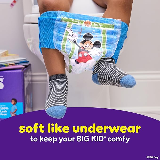Pull-Ups Boys' Potty Training Pants, Size 3T-4T Training Underwear (32-40 lbs), 66 Count