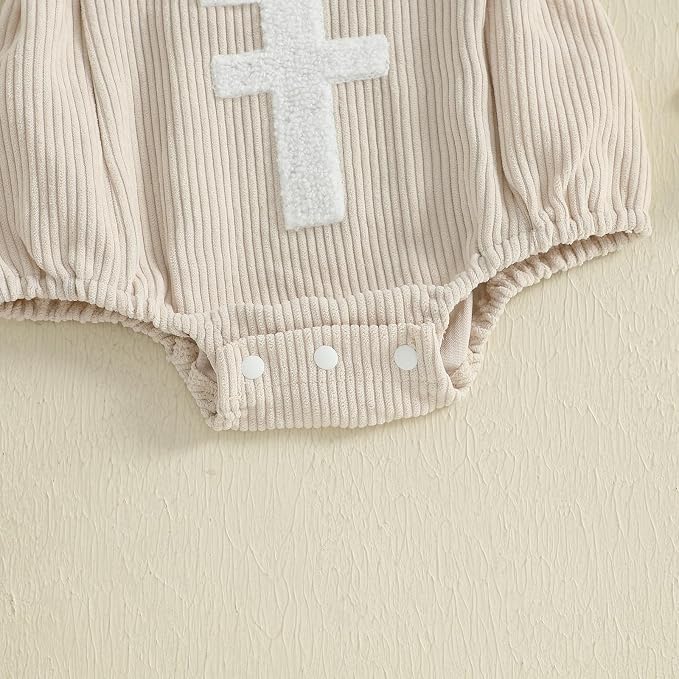 YINGISFITM My First Halloween Baby Girl Outfit Newborn Pumpkin Bubble Romper - Image 6