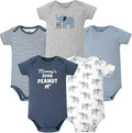 Hudson Baby Infant Boys Cotton Bodysuits 5-Pack by HudsonBaby