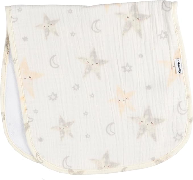 Gerber Baby Unisex Muslin Burp Cloths 60-Pack, Large Size 20" x 10" - Image 6