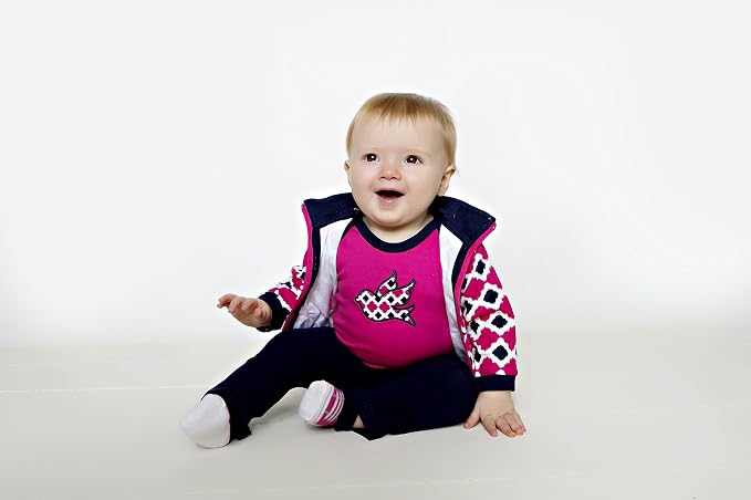 Yoga Sprout Bodysuit, and Track Jacket Set - Image 3