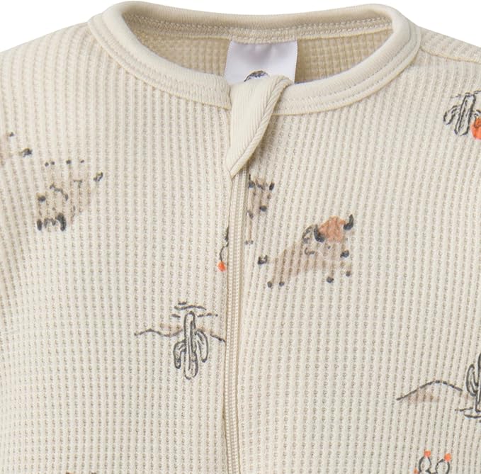 Gerber Baby 2-pack 2-way Zip Thermal Footed Sleep 'N Play - Image 3