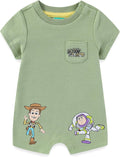 Disney Toy Story Cars Pooh Mickey Baby Boys Romper by Disney