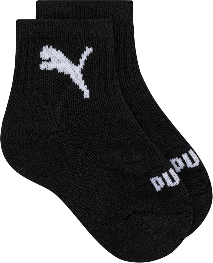 PUMA Unisex Baby 6-pack Infant Anklet Socks, Extra Cushion & Comfort-toe - Image 4