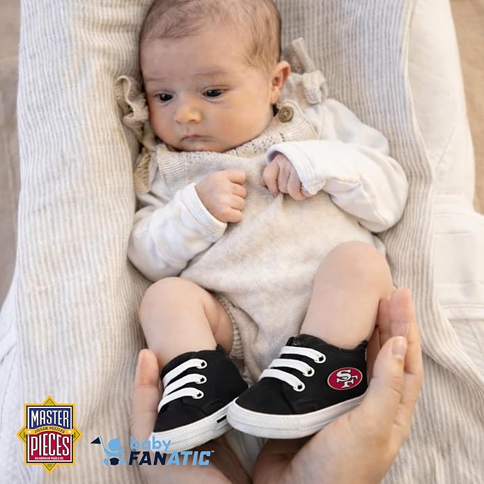 MasterPieces - NFL Baby Pre-Walkers Shoes, Officially Licensed, High Top - Image 2