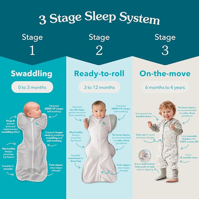 Love to Dream Swaddle UP, Silky-Lux 1.0 TOG, Luxurious 100% Viscose from Bamboo - Image 8