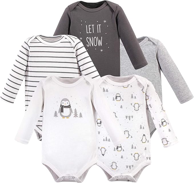 Hudson Baby Unisex Baby Cotton Bodysuits by HudsonBaby