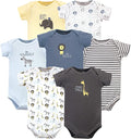 Hudson Baby Baby Boys' Cotton Bodysuits 7-pack by HudsonBaby