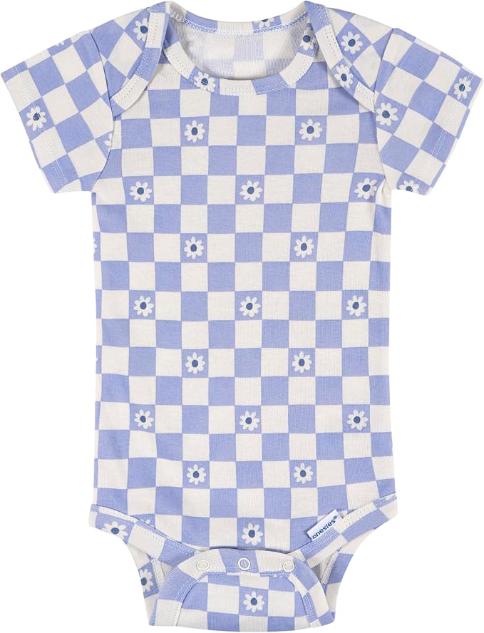 Onesies Brand Baby Girls' 8-pack Short Sleeve Mix & Match Bodysuits - Image 2