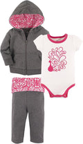 Yoga Sprout Bodysuit, and Track Jacket Set by Yoga+Sprout