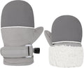 Toddler Gloves Kids Mittens Winter Warm Lined Fleece Gloves Waterproof Snow by Slivery+Color