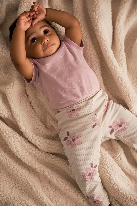 Simple Joys by Carter's Baby Girls 4-piece Jacket, and Bodysuit Set - Image 6