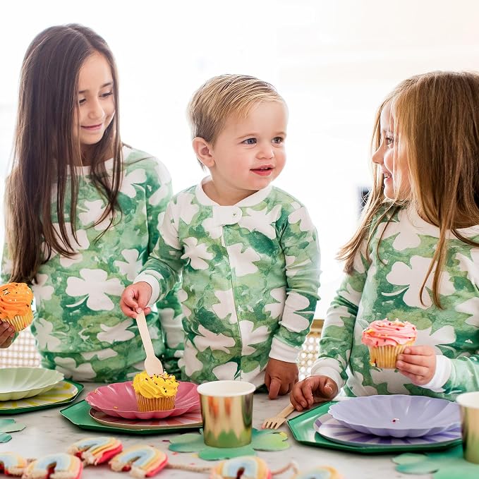 Burt's Bees Baby Girls Organic Cotton Pajamas, Toddler PJ Set, 2-PC | Soft - Image 3