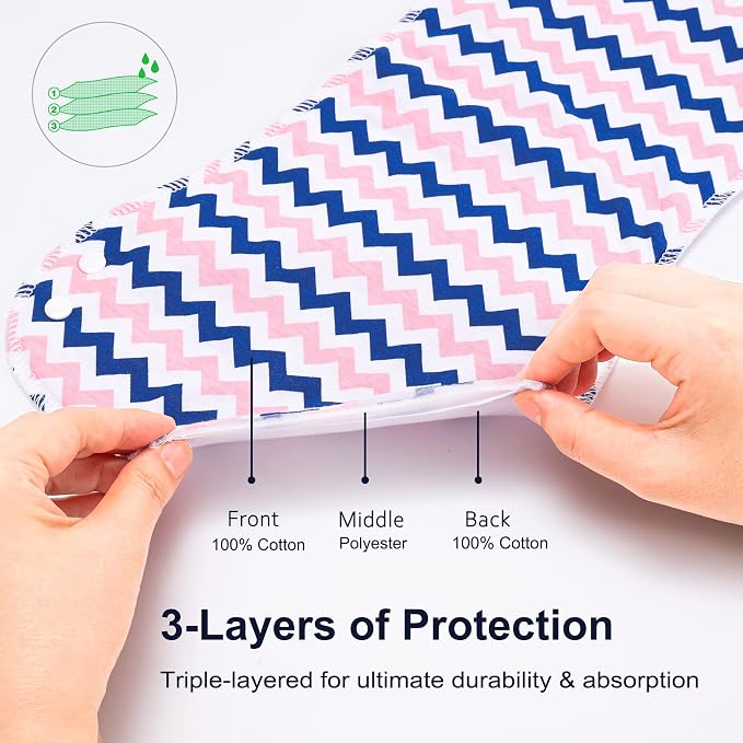 2-in-1 Burp Cloths and Baby Bibs - Image 3