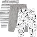 HonestBaby Unisex-Baby Multipack Harem Pants Roomy Fit Pull on Bottoms 100% by HonestBaby
