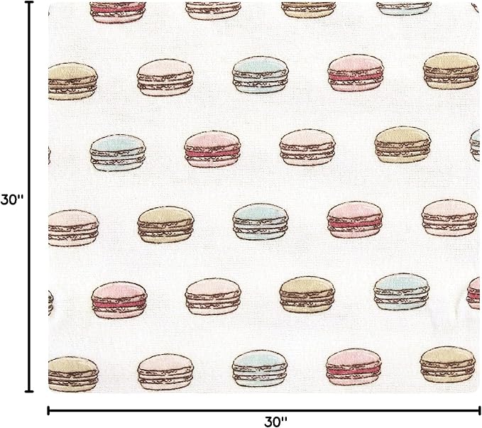 Hudson Baby Unisex Baby Cotton Flannel Receiving Blankets, Sweet Bakery - Image 7