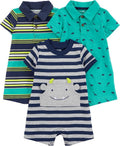 Simple Joys by Carter's Baby Boys' 3-pack Rompers by SimpleJoysbyCarters