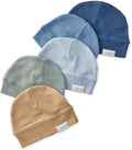 Charlie 5-Pack Caps 100% Organic Cotton Beanie Hats | GOTS certified Organic by Butterblu