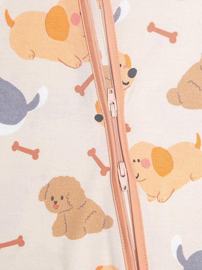 GUISBY Baby Footless Pajamas, Rayon of Bamboo, NB-2T | Rayon of bamboo softness - Image 3