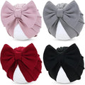Cinaci 4 Pieces Baby Girls Turban Hats by Cinaci