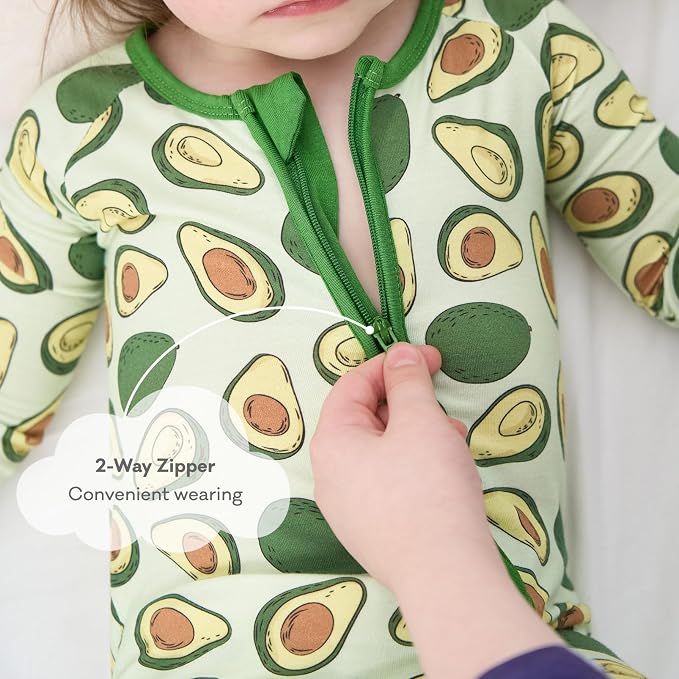 pureborn Baby Sleeper Viscose from Bamboo Zipper Footies 0-24 Months - Image 5