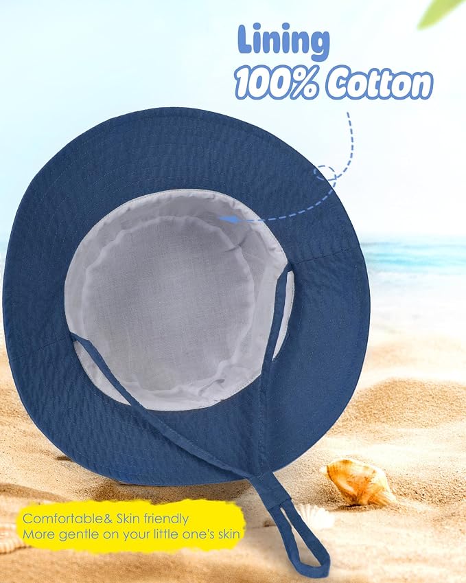 FURTALK Baby Sun Hat Toddler Boys Girls Bucket Hat - Image 6