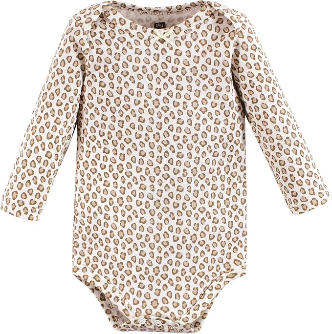 Hudson Baby baby-boys Cotton Long-sleeve Bodysuits 5-pack - Image 4