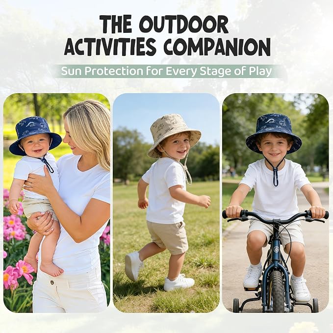 Durio 2-Pack Baby Bucket Hat - Image 2