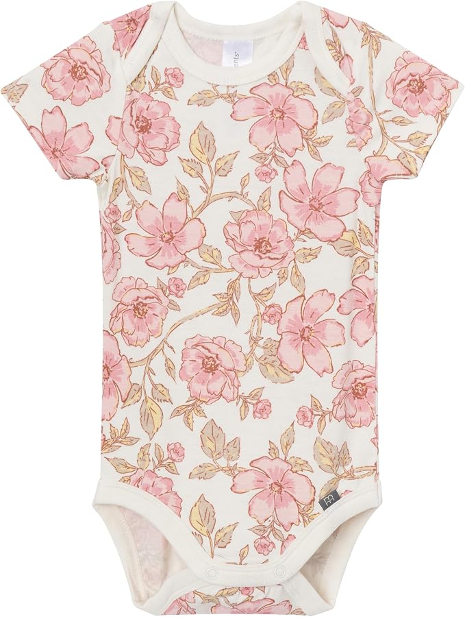 Modern Moments by Gerber Baby Viscose 4-Pack Bodysuit & Pant Set - Image 2