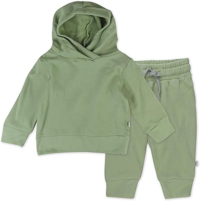HonestBaby unisex-baby Light Weight Hoodie & Sweatpant Set 100% Organic Cotton by HonestBaby