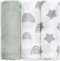 GLLQUEN BABY Receiving Blankets Muslin Swaddle Blanket by GLLQUENBABY