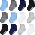 GRPSKCOS Baby Socks Non Slip 12 Pairs Toddler Anti Skid Socks by GRPSKCOS