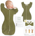 SwaddleDesigns Transitional Swaddle Sack, Arms Up Half-Length Sleeve & Mitten by SwaddleDesigns