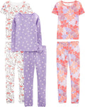 Simple Joys by Carter's Girls 6-piece Snug Fit Cotton Pajama Set by SimpleJoysbyCarters