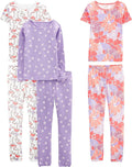 Simple Joys by Carter's Girls 6-piece Snug Fit Cotton Pajama Set by SimpleJoysbyCarters