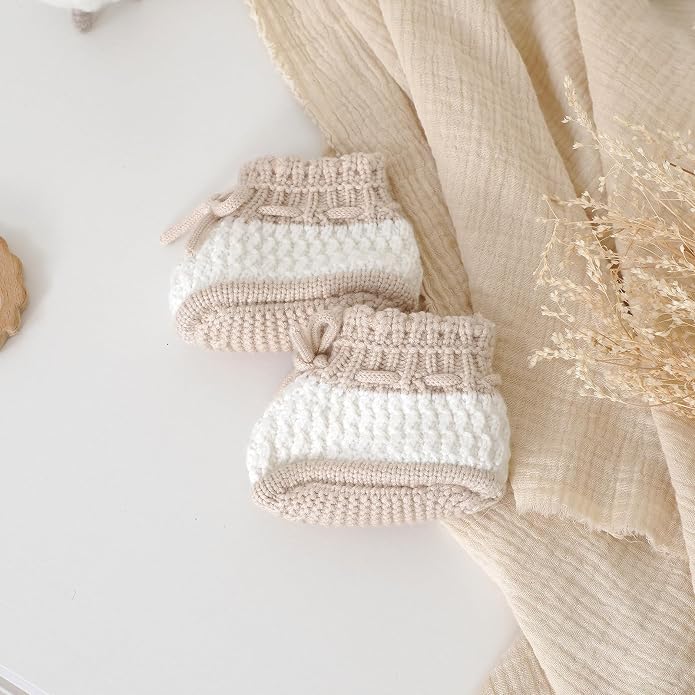 Baby Booties Knitted Newborn First Soft Sock | Crib Warm Shoes - Image 3
