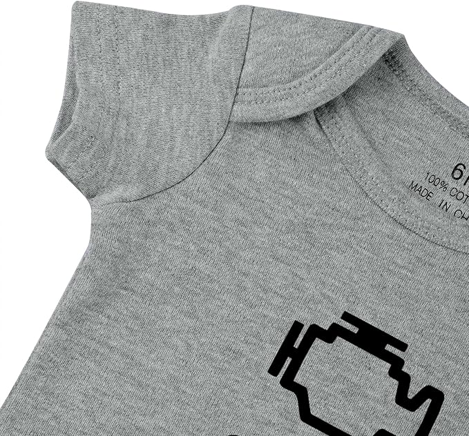 Check Engine Diaper Bodysuit - Image 3