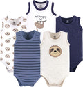 Hudson Baby Unisex Baby Cotton Sleeveless Bodysuits by HudsonBaby