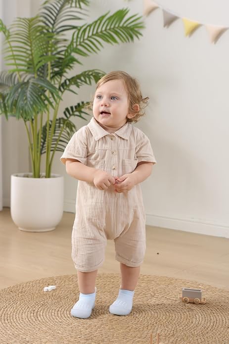 Baby Sock Shoes Toddler Walking Shoes Infant Slippers | Soft Rubber Sole - Image 2