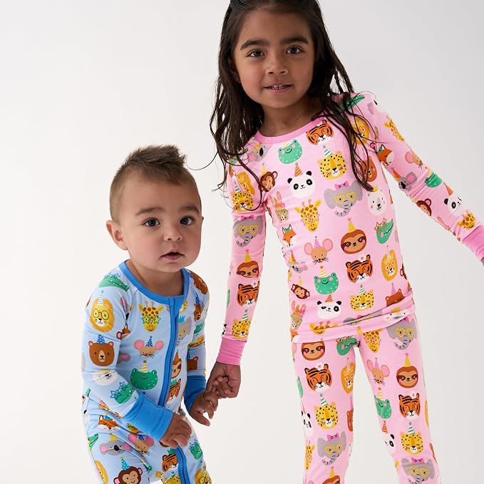 Little Sleepies Pajamas for Baby Boys & Girls, Viscose from Bamboo Baby Pajamas - Image 2
