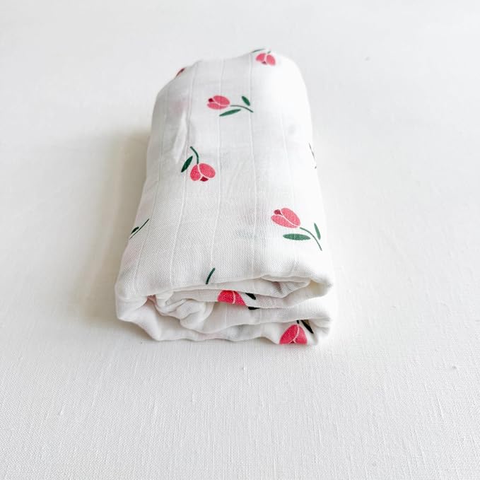 Ali+Oli Muslin Swaddle Blanket for Baby Large 47" x 47" Soft Rayon Made from - Image 7