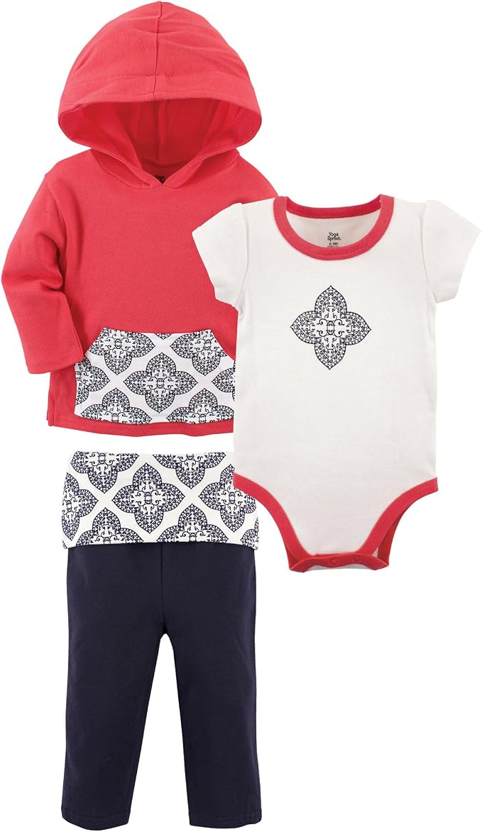 Yoga Sprout Bodysuit, and Track Jacket Set - Image 2