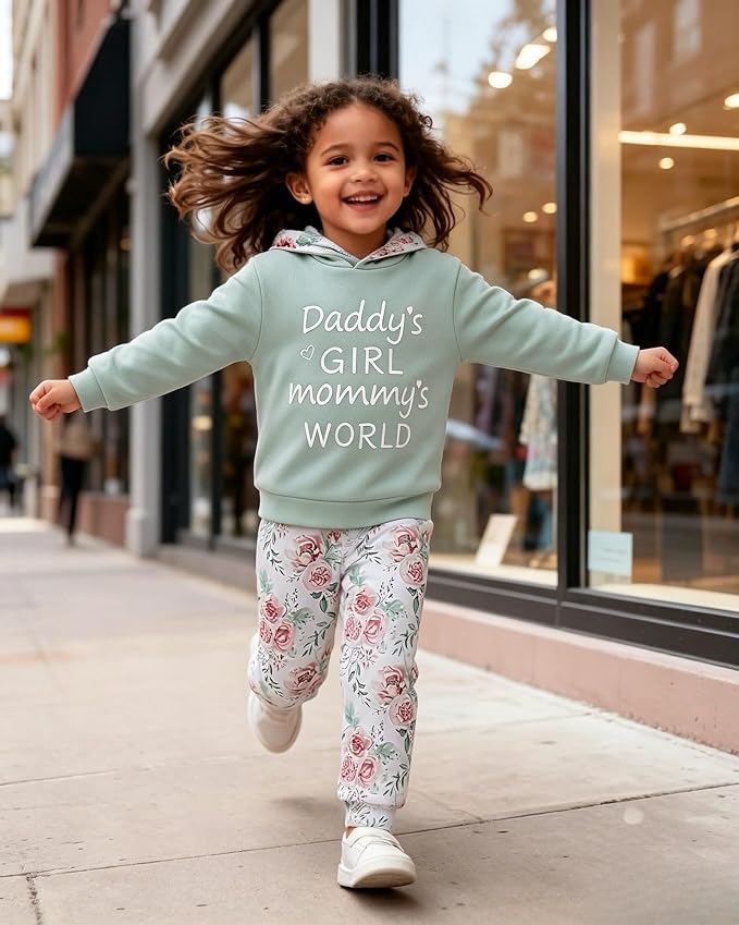 ZOEREA Toddler Girl Clothes Baby little Outfits Fall Winter Cute Sets 1-6T - Image 9