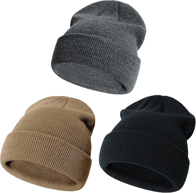 YMYDYFC Baby Beanie 3Pack Toddler Beanie Baby Winter Hats Boy&Girl 0-6Years | by YMYDYFC