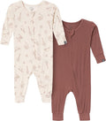 Modern Moments by Gerber Baby Viscose 2-pack Footless Tight Fitting Pajamas by ModernMomentsbyGerber